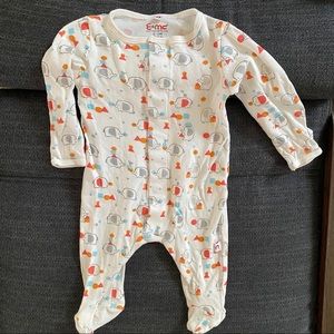 E=mc 🧲 Elephant Footie - MAGNETIC CLOSE!